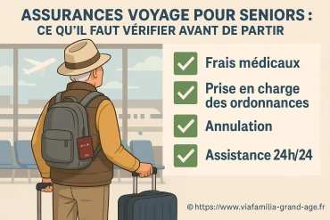 Assurances voyage pour seniors : que vérifier avant de partir ?