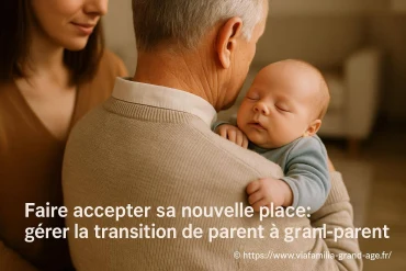 Faire accepter sa nouvelle place : comment gérer la transition de parent à grand-parent