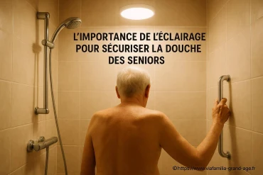 Sécuriser la douche des seniors : pourquoi un bon éclairage est essentiel