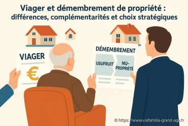 Viager et démembrement de propriété : quelles différences et choix stratégiques pour les seniors ?