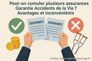 Peut-on cumuler plusieurs assurances garantie accidents de la vie ? avantages et inconvénients