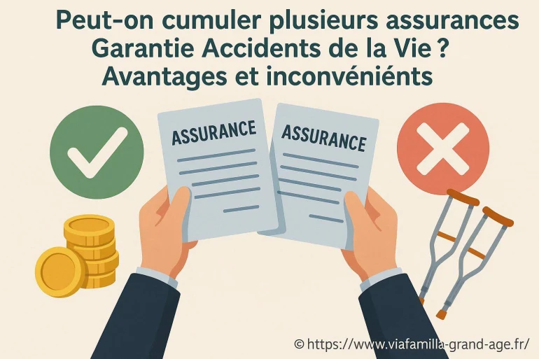 Peut-on cumuler plusieurs assurances garantie accidents de la vie ? avantages et inconvénients