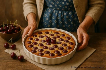 Clafoutis aux cerises : la recette de grand-mère facile et savoureuse