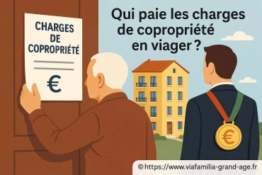 Qui paie les charges de copropriété en viager ?