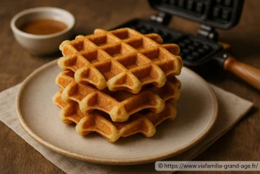 Gaufres à l’ancienne : recette croustillante et facile à réaliser
