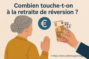 Combien touche-t-on à la retraite de réversion ?