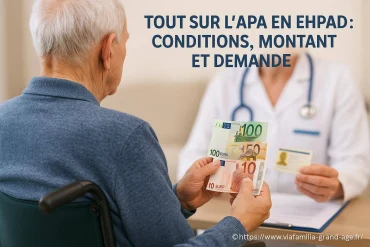 Tout savoir sur l'APA en EHPAD : conditions, montant et demande