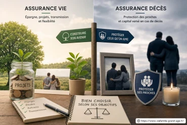 Assurance vie ou assurance décès : comment bien choisir selon vos objectifs