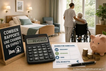 Combien rapporte une chambre en EHPAD ?