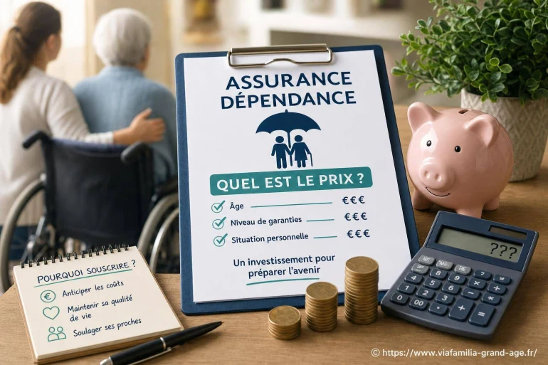 Quel est le prix d'une assurance dépendance ?