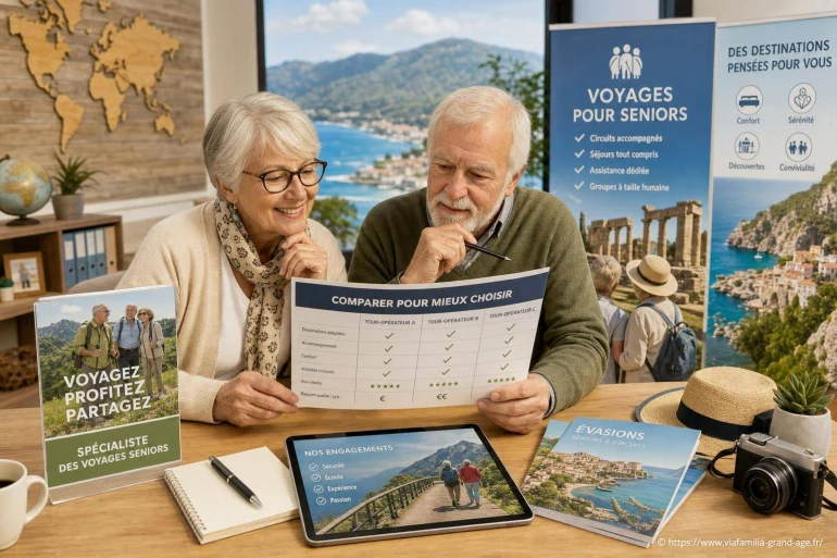 Tour-opérateurs spécialisés dans les voyages pour seniors : comment comparer et bien choisir ?