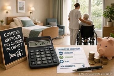Combien rapporte une chambre en EHPAD ?
